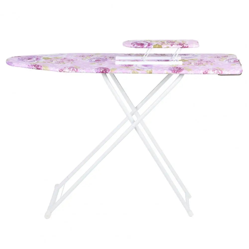 Foldable Ironing Board With Durable Heat Resistant Cover