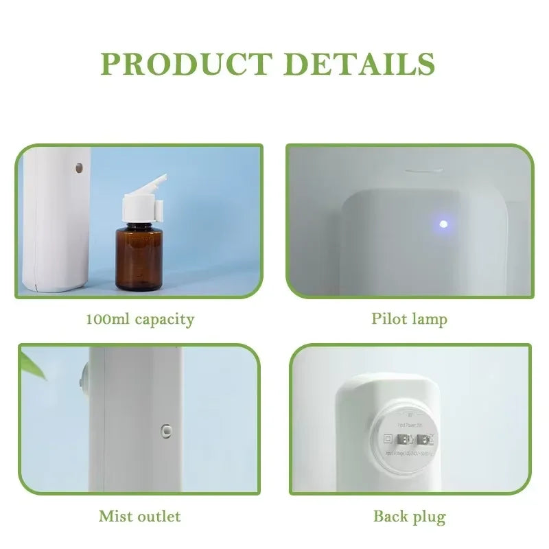 Namste Socket Home Fragrance Aroma Diffuser With Bluetooth App 100ml Plug In Smart Scent Control Model NMT 093-A
