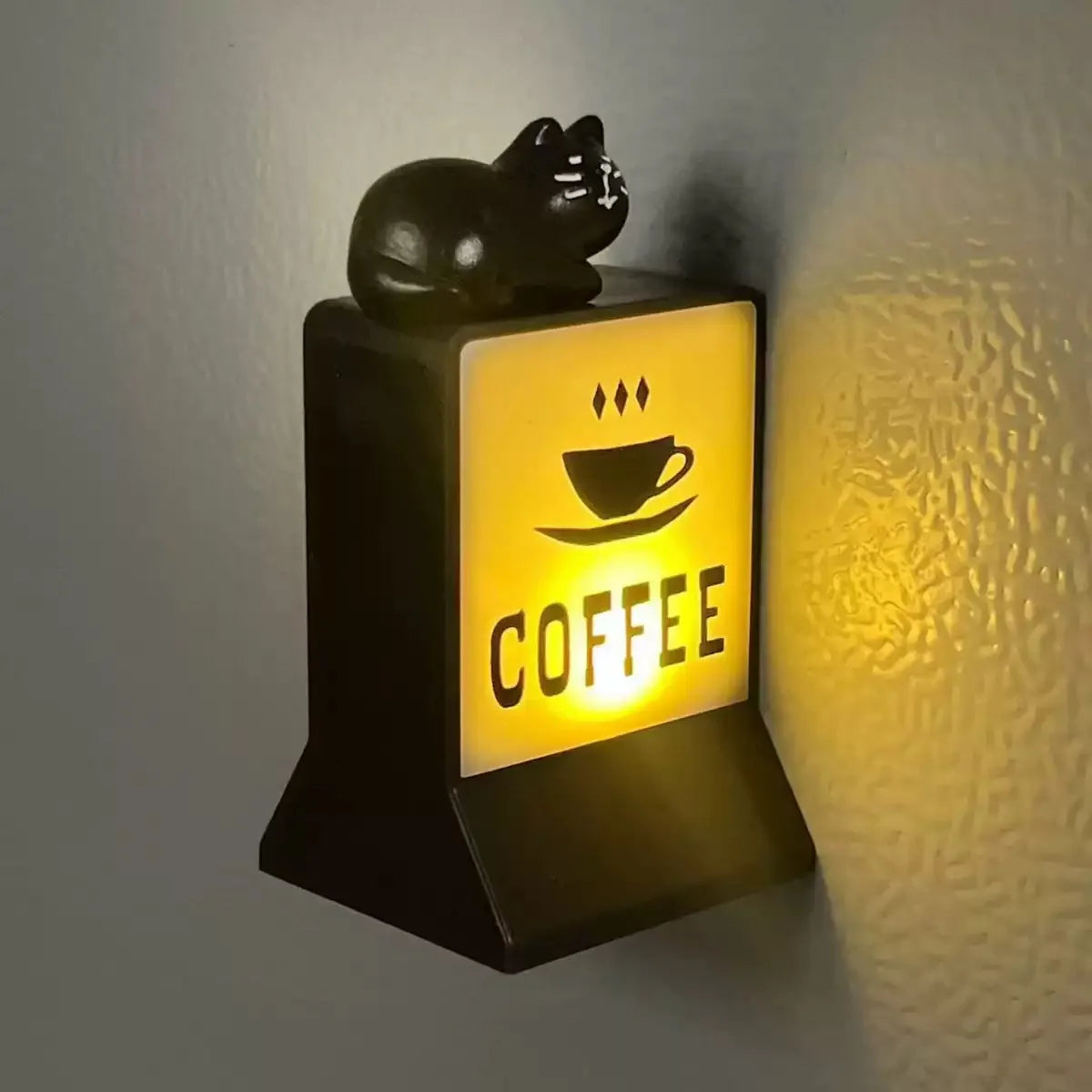 Retro Coffee Corner Light Sign Fridge Magnet For Home Decor And Kitchen Vibe Brightens Your Fridge-A