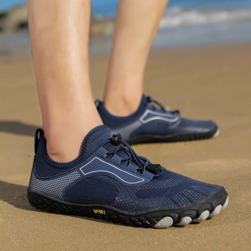 MAIJION Aqua Water Shoes Barefoot Beach Shoes For Men And Women Quick Dry Lightweight Non Slip Rubber Outsole-A
