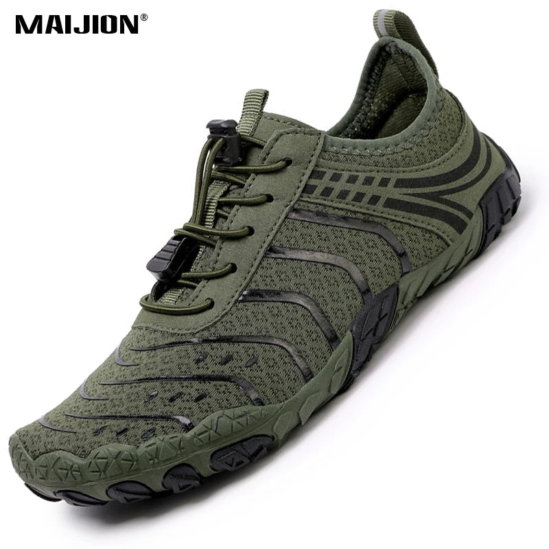 MAIJION Aqua Water Shoes Barefoot Beach Shoes For Men And Women Quick Dry Lightweight Non Slip Rubber Outsole-A