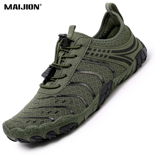 MAIJION Aqua Water Shoes Barefoot Beach Shoes For Men And Women Quick Dry Lightweight Non Slip Rubber Outsole-A