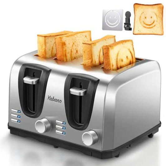 YAO HUI HUANG Toaster With Extra Wide Slot 7 Browning