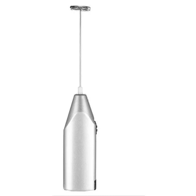 AEHOME Handheld Electric Milk Frother 1130 RPM Motor For Coffee Latte Cappuccino Velvety Microfoam At Home-A