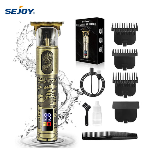 SEJOY Electric Hair Clipper Cordless Precision Trimmer for Men