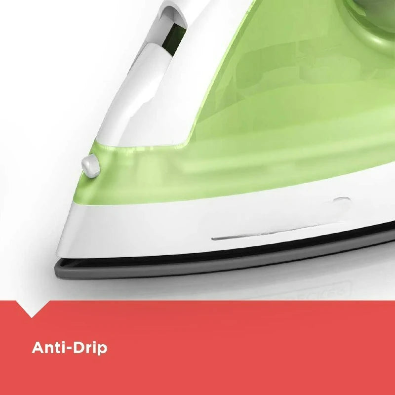 Easy Steam Compact Iron 1200W TrueGlide Nonstick Soleplate Auto Shut Off With SmartSteam Technology For Wrinkle Removal-A