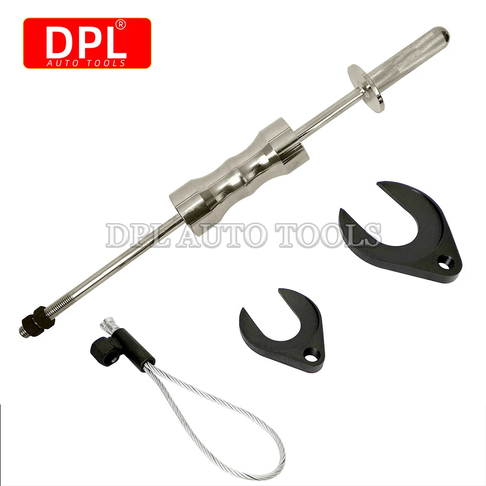 DPL CV Joint Puller Slide Hammer Kit for Front Wheel Drive Axles Heavy Duty Removal Tool for Aluminum Transmissions-A