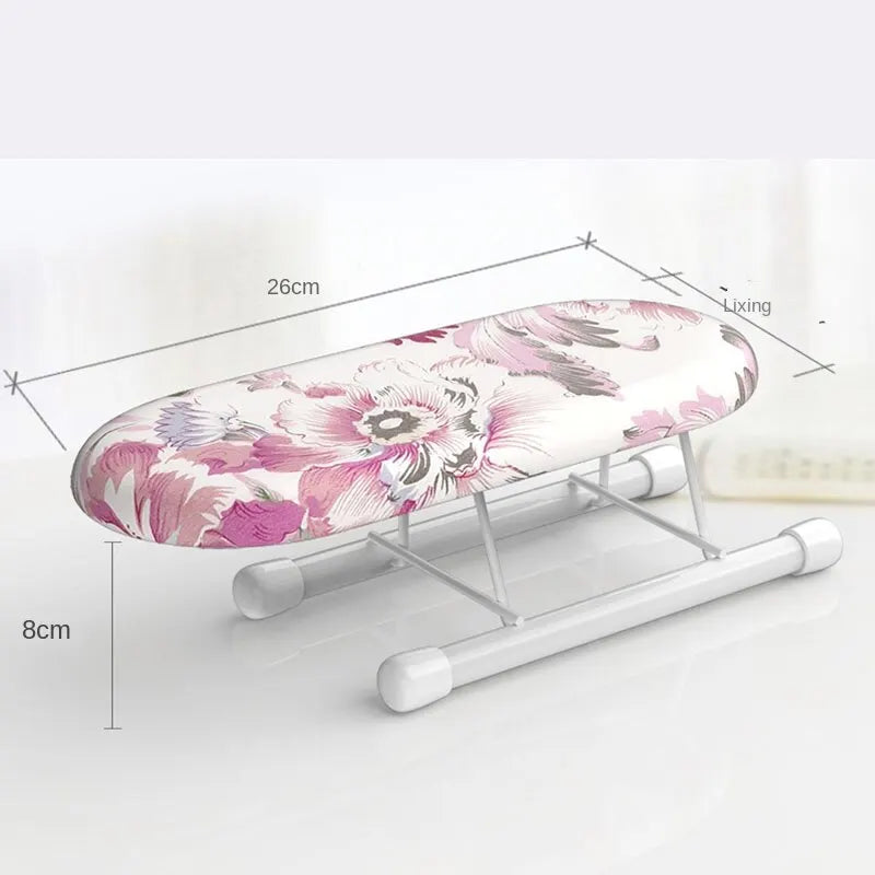 Portable Mini Ironing Board Rack For Clothes And Sleeves Storage Travel Size Lightweight-A