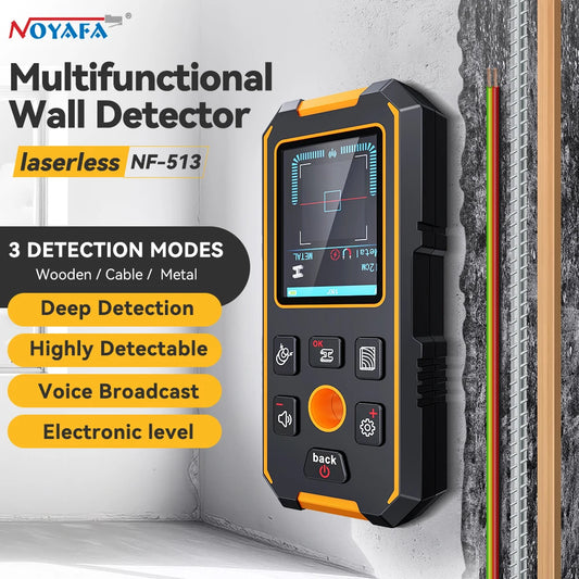 NOYAFA NF513 Wall Scanner Metal Detector for Studs and Wires
