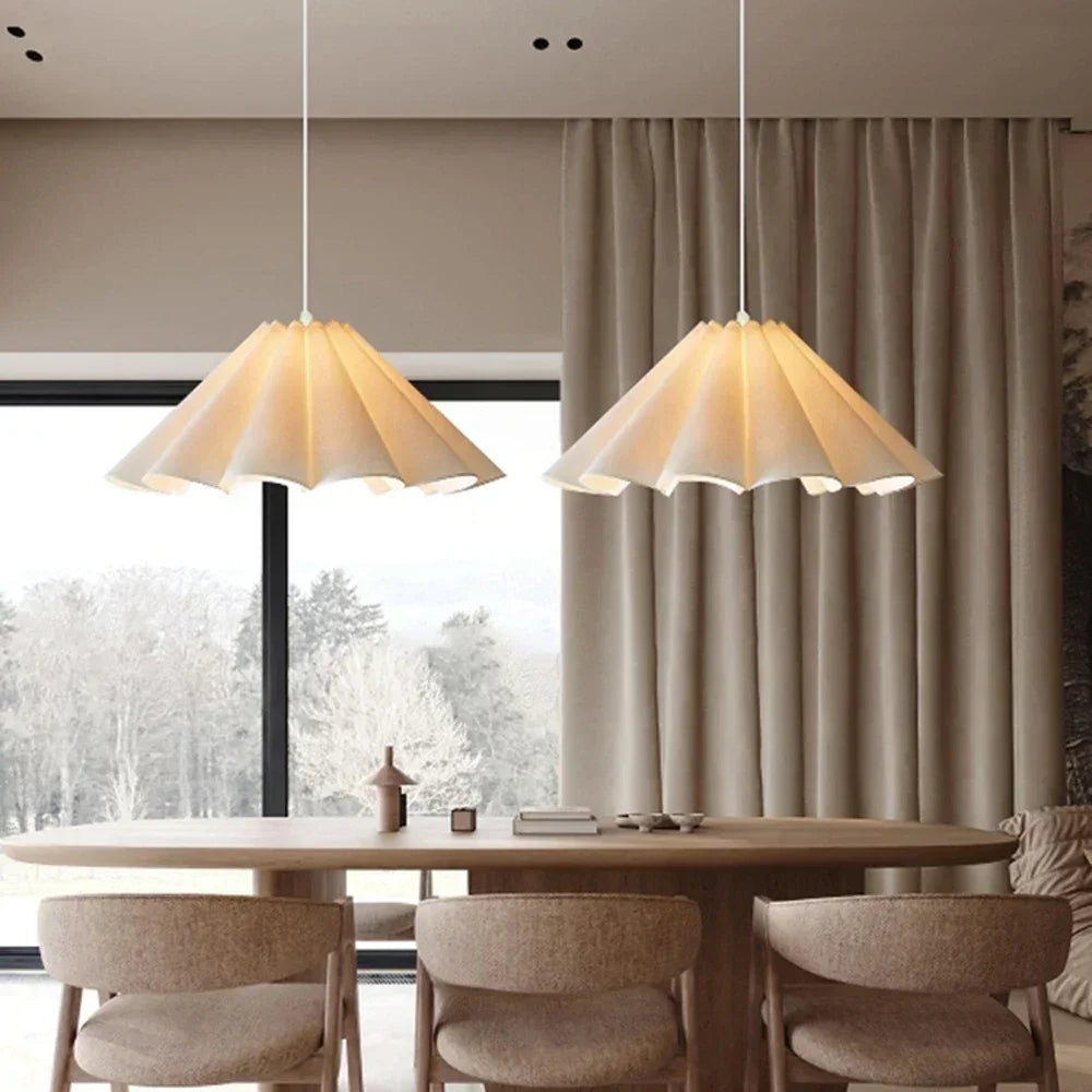 Lower Petals LED Pendant Chandelier for Living Room and Dining Area