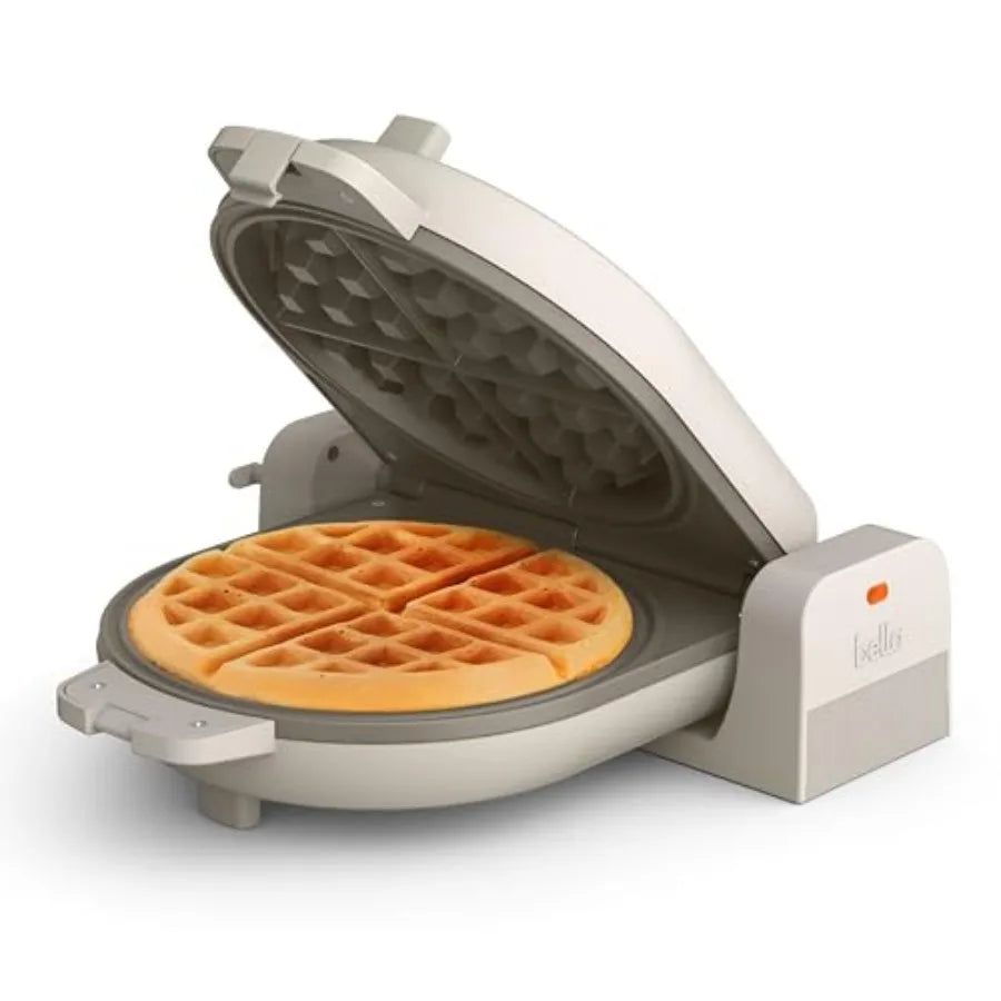 Flip-n-Store Waffle Maker With EverGood Ceramic Nonstick Coating For Easy Release And Cleanup-A