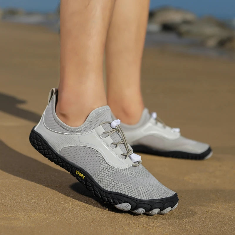 MAIJION Aqua Water Shoes Barefoot Beach Shoes For Men And Women Quick Dry Lightweight Non Slip Rubber Outsole-A
