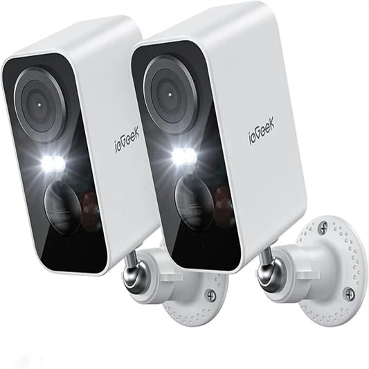 IEGEEK 2K Wireless Battery Camera With Night Vision AI