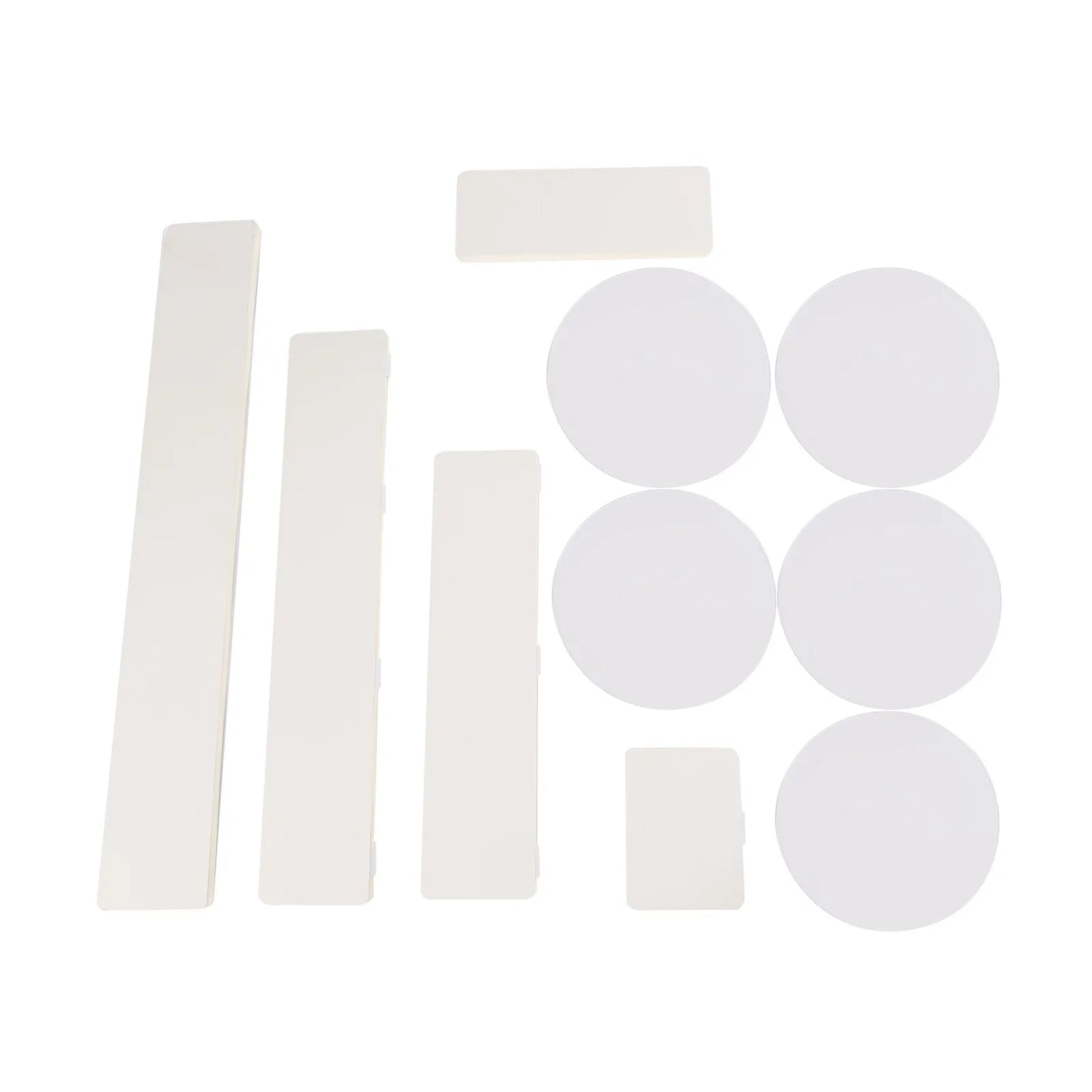 Wedding Centerpieces Cardboard Flower Stand Set Five Piece With Honeycomb Core And Acrylic Plate-A
