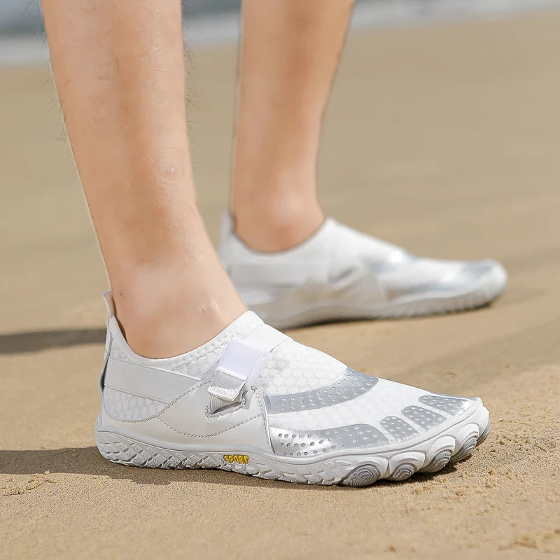 MAIJION Aqua Water Shoes Barefoot Beach Shoes For Men And Women Quick Dry Lightweight Non Slip Rubber Outsole-A