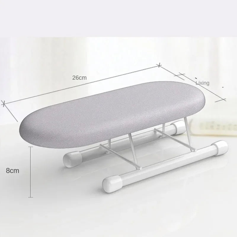 Portable Mini Ironing Board Rack For Clothes And Sleeves Storage Travel Size Lightweight-A