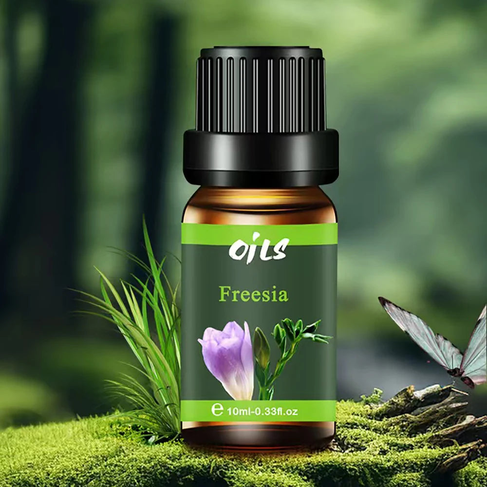 Natural Aromatherapy Oils Set Lavender Rose Osmanthus 6 Piece