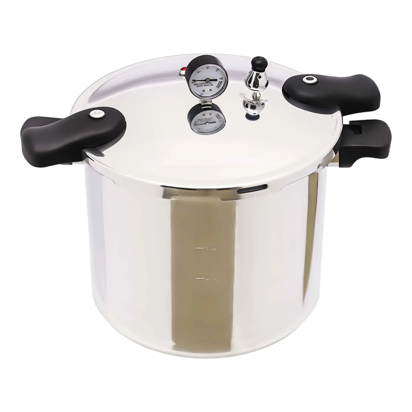 Large Capacity Aluminum Alloy Pressure Cooker 90KPa For Gas Stoves