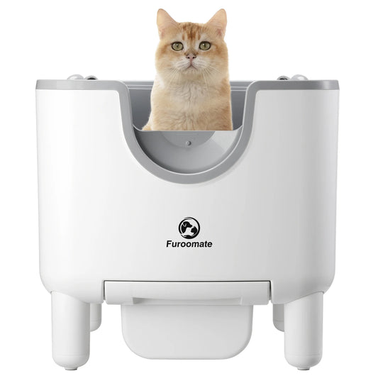 Furoomate F6 Self-Cleaning Litter Box Open Top Automatic Odor Control