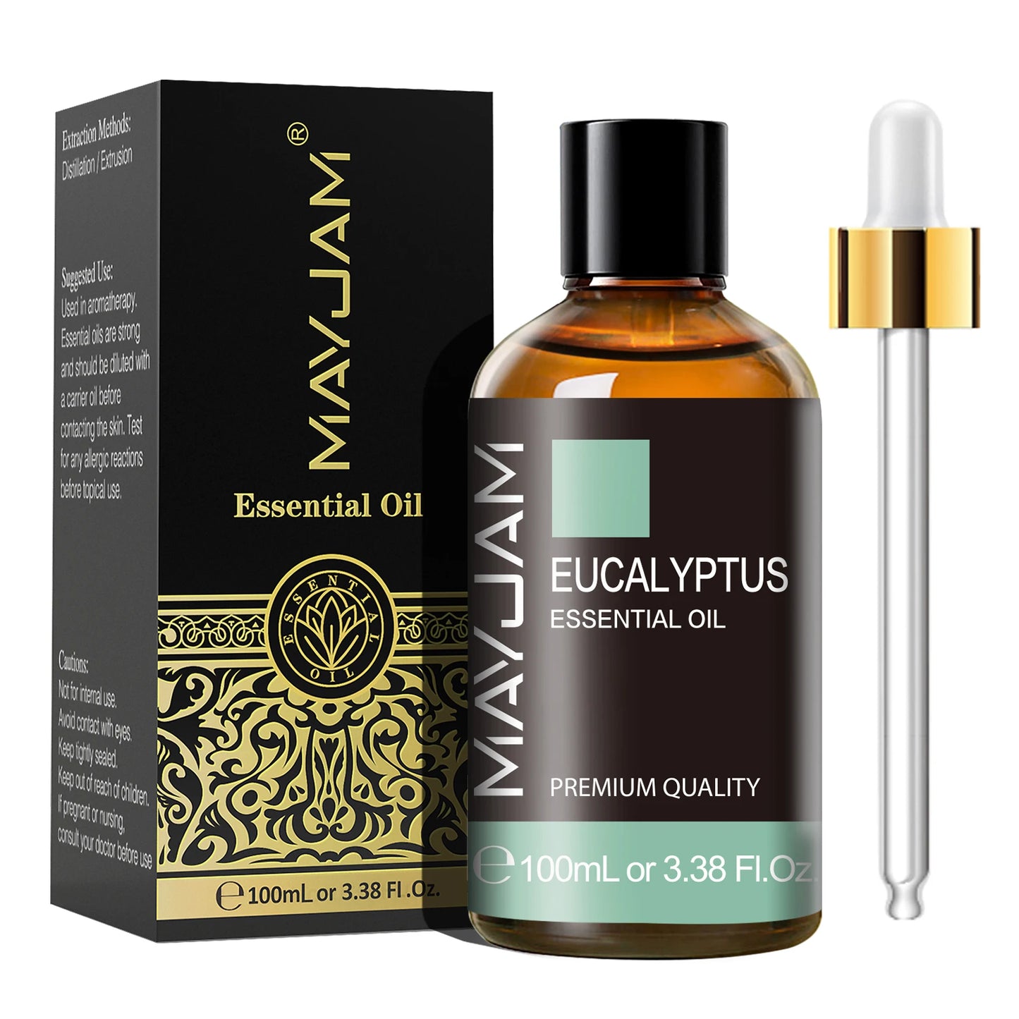 MAYJAM Vanilla Sweet Orange Eucalyptus Lavender Sandalwood Essential Oil-A