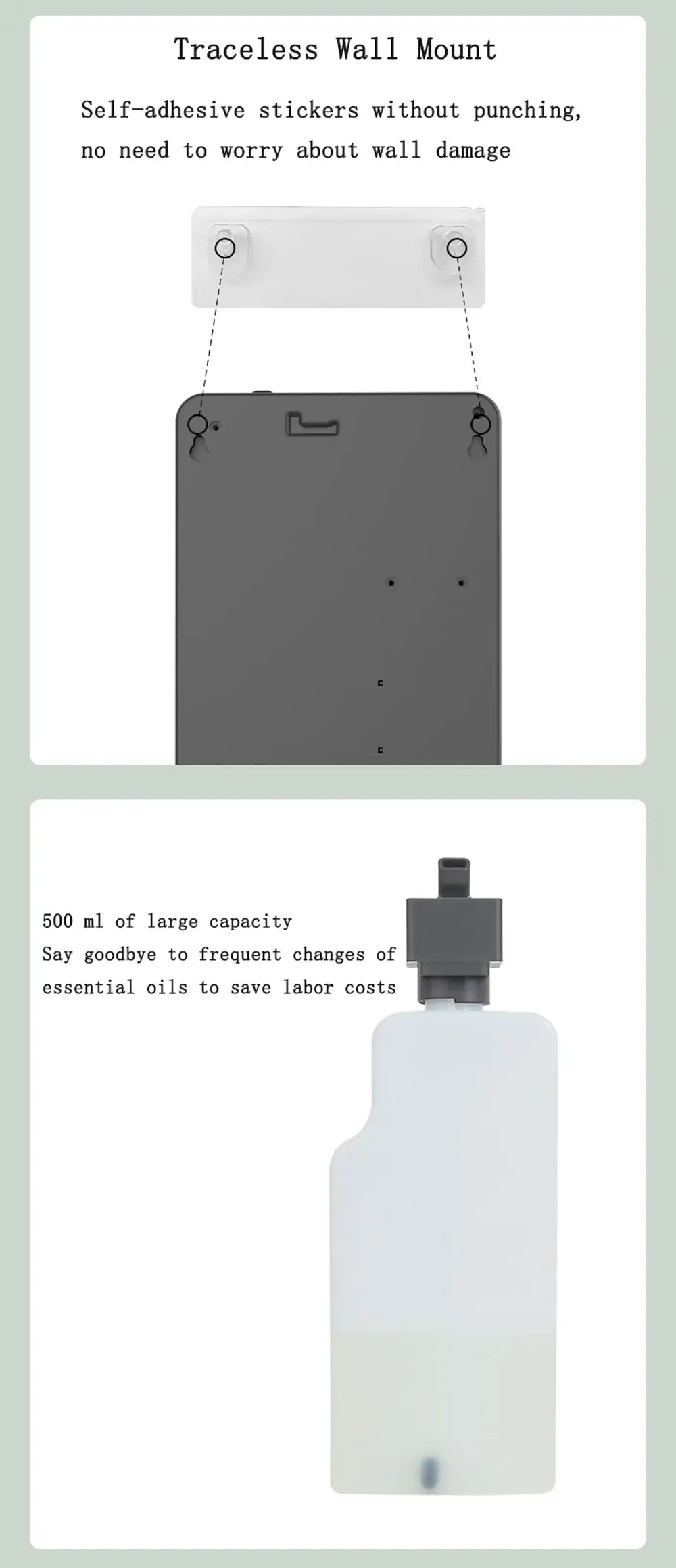LuxPerfume WiFi Essential Oil Aroma Diffuser Control A for Home and Hotel Ambience Quiet and Versatile-A