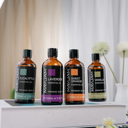 MAYJAM Vanilla Sweet Orange Eucalyptus Lavender Sandalwood Essential Oil-A