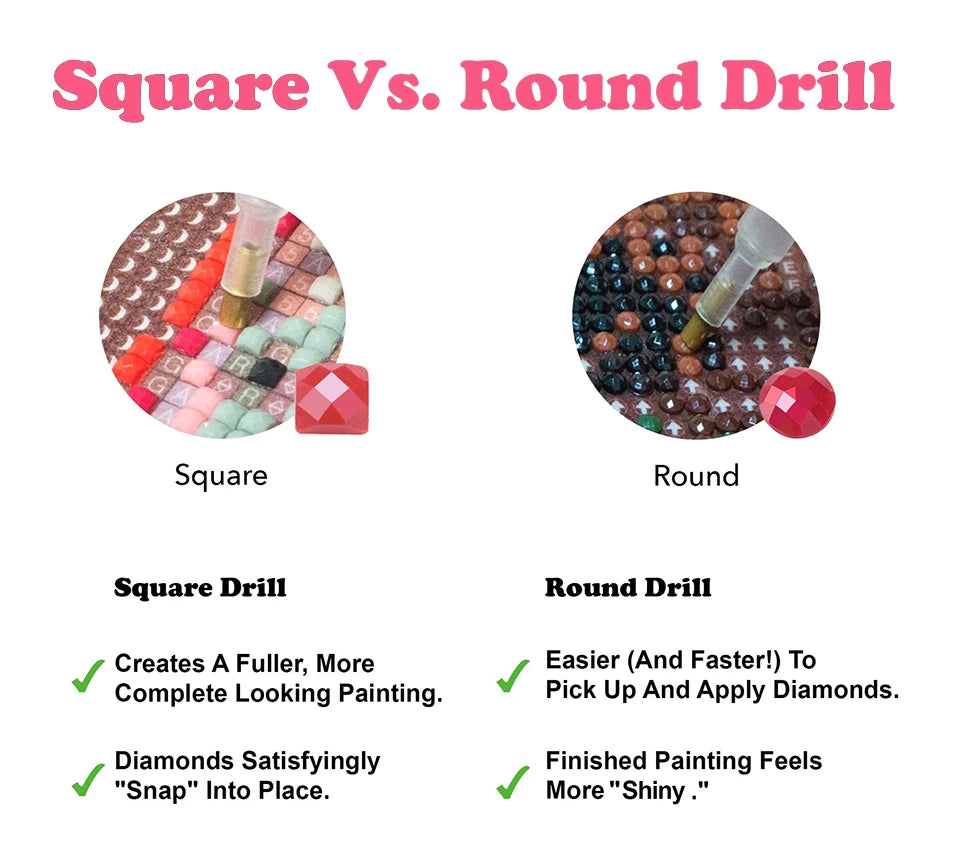 Nianhua 5D Diamond Painting Santa Claus Mosaic Kit Christmas A Full Drill Canvas With Square Or Round Drills-A