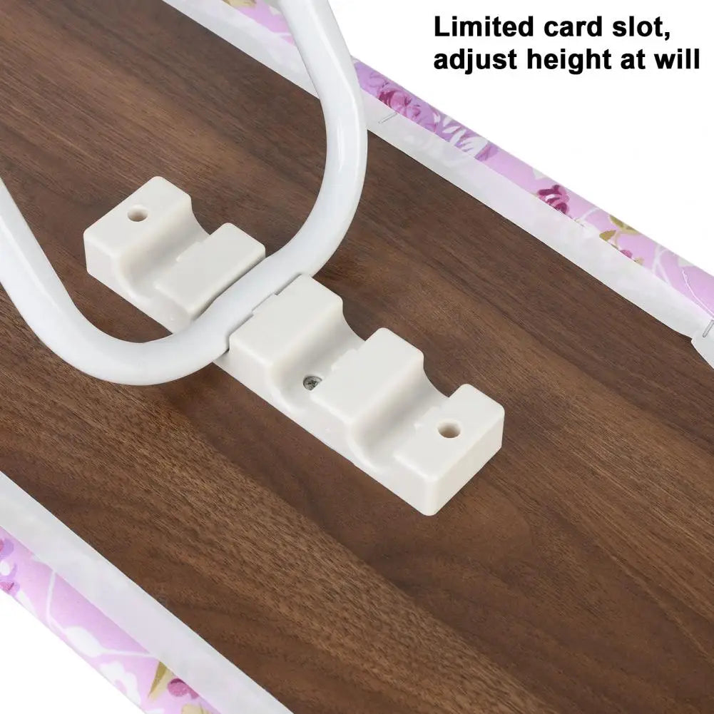 Foldable Ironing Board With Durable Heat Resistant Cover