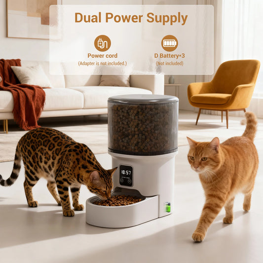 HiMISS Programmable Pet Feeder With Timer And Portion Control