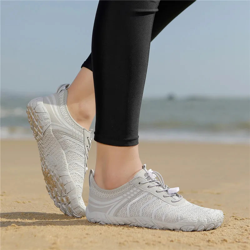 MAIJION Aqua Water Shoes Barefoot Beach Shoes For Men And Women Quick Dry Lightweight Non Slip Rubber Outsole-A