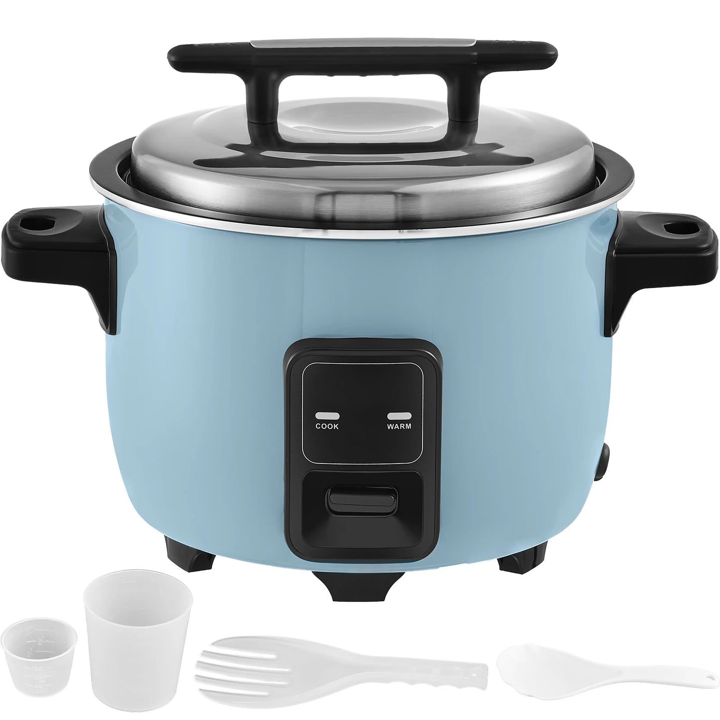 VEVOR Commercial Rice Cooker With Aluminum Nonstick Inner Pot For 24 Hour Keep Warm And Bulk Cooking-A