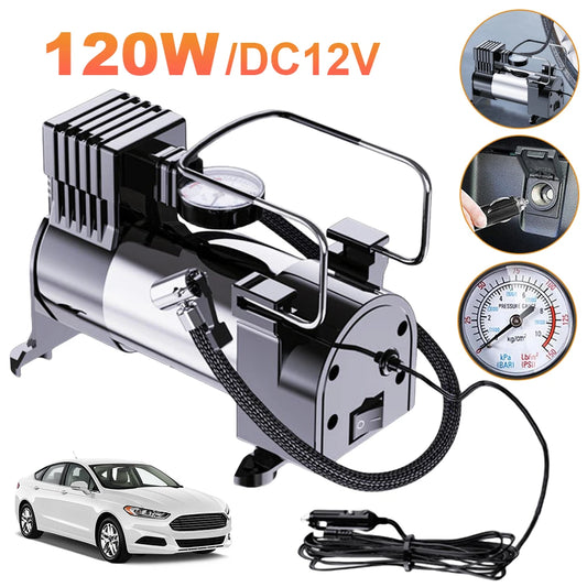 APWIKOGER Portable Air Compressor 12V 150 PSI With Digital Gauge