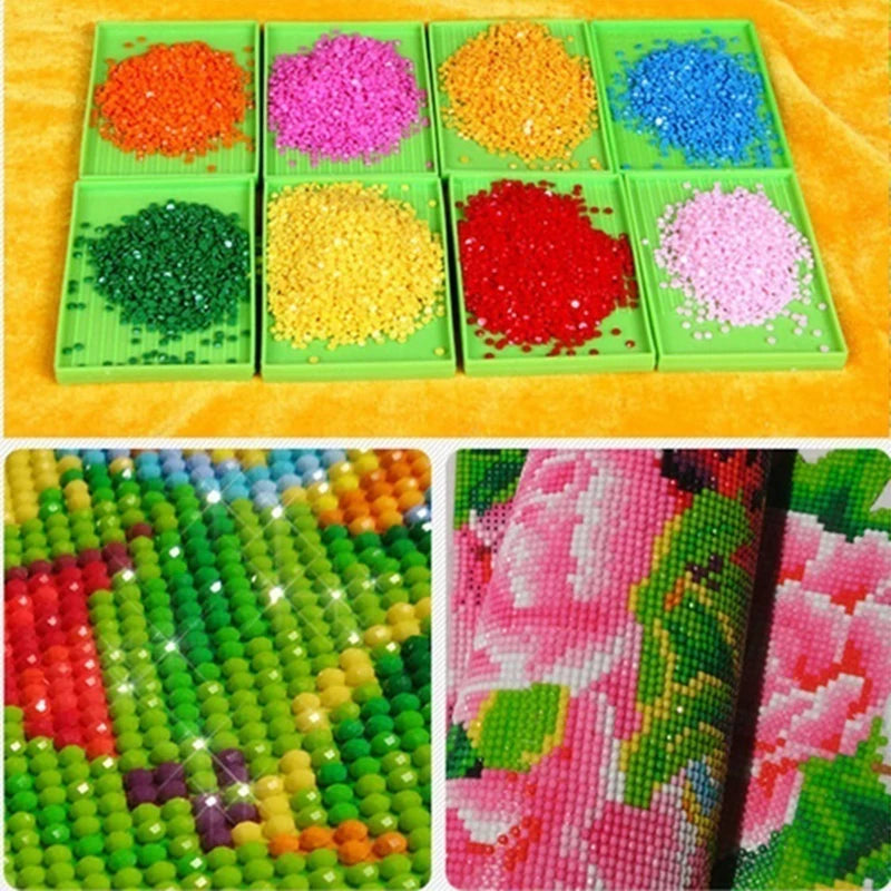 Lavender Daisy 5D Diamond Painting Kit For Home Decor Sparkling Centerpiece Wall Or Shelf Art-A