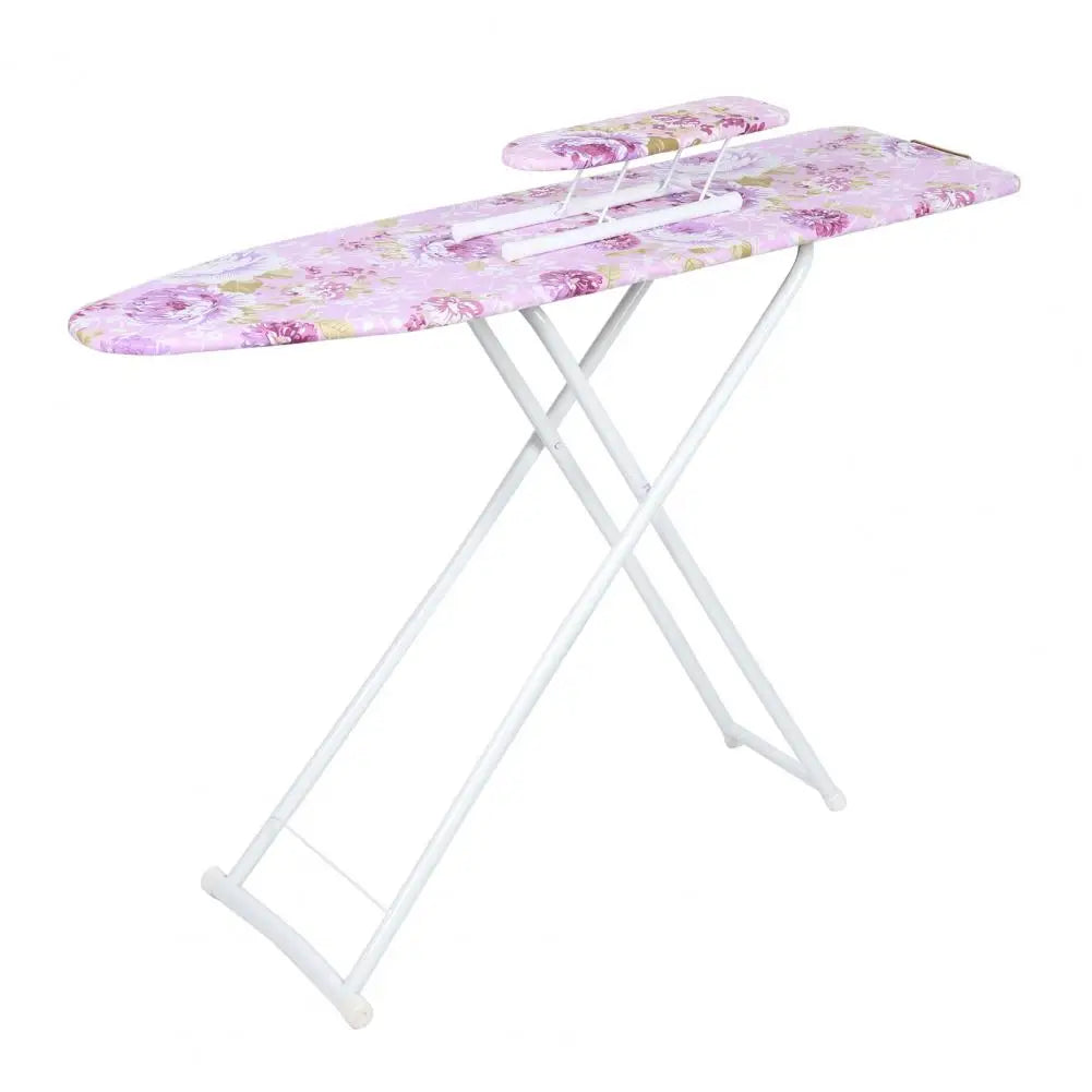 Foldable Ironing Board With Durable Heat Resistant Cover