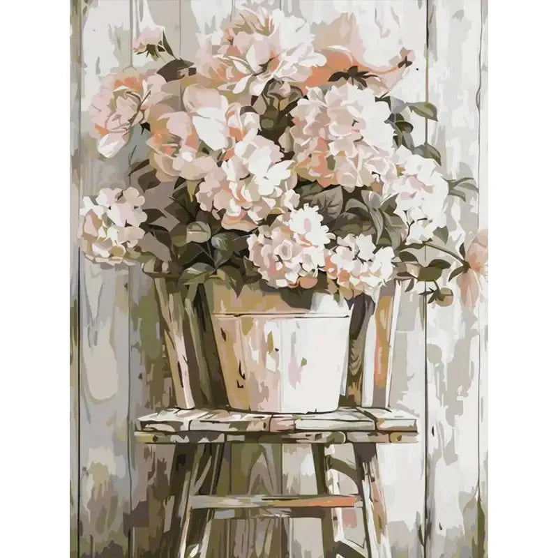 Lavender Daisy 5D Diamond Painting Kit For Home Decor Sparkling Centerpiece Wall Or Shelf Art-A
