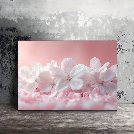 Charming Cherry Blossom Canvas Art Wooden Framed Wall Decor