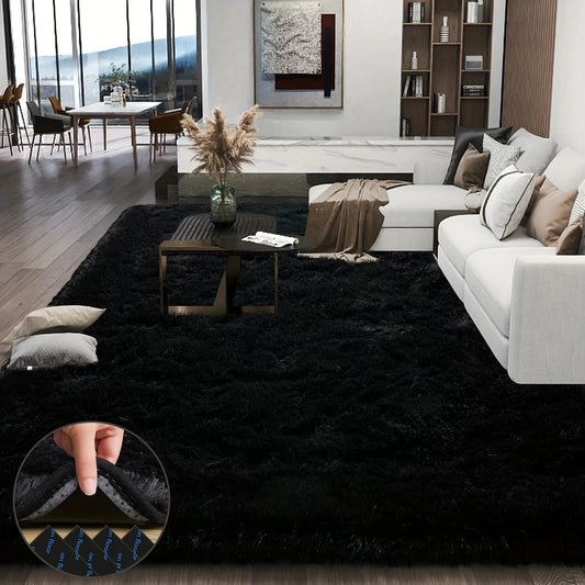 Soft Plush Area Rug With Geometric Pattern For Living Room
