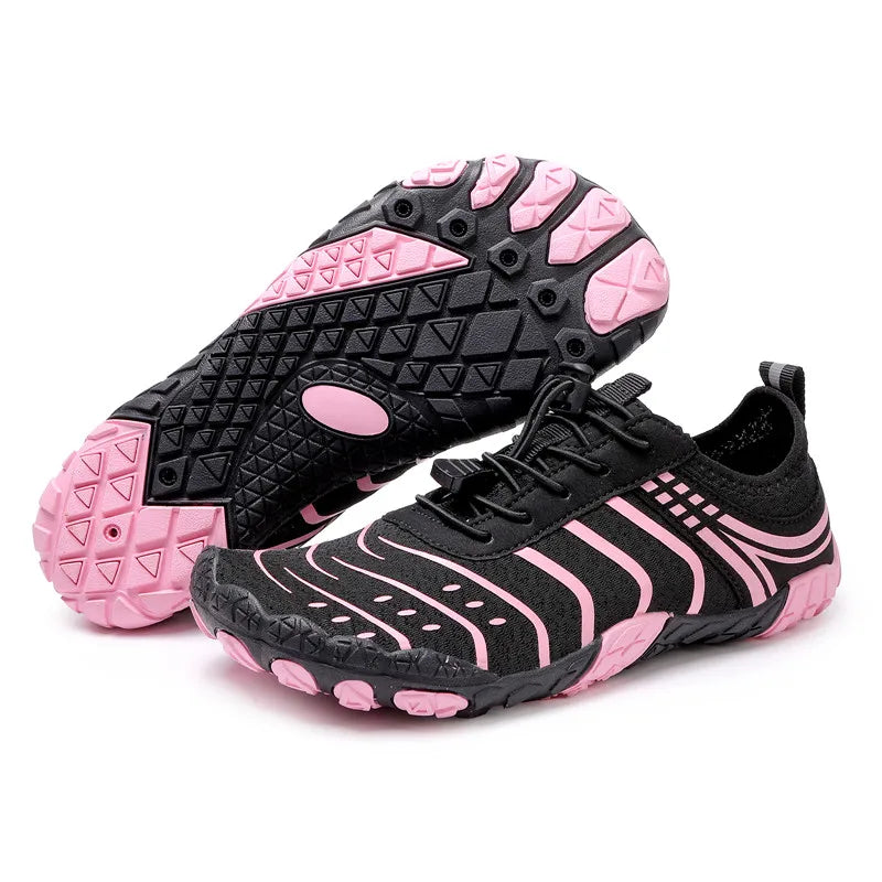 MAIJION Aqua Water Shoes Barefoot Beach Shoes For Men And Women Quick Dry Lightweight Non Slip Rubber Outsole-A