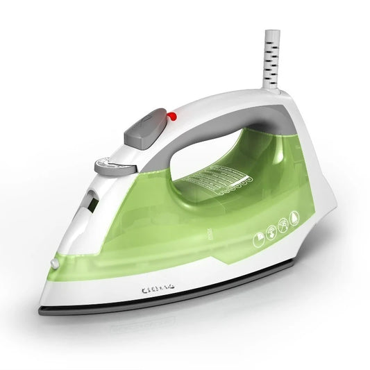 Easy Steam Compact Iron 1200W TrueGlide Nonstick Soleplate Auto Shut-Off
