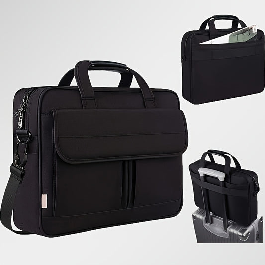 Polyester Messenger Laptop Bag And Briefcase For Business Travel With Adjustable Strap And Durable Design