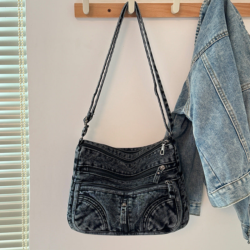 ' Tote Bag with Quilted / Texture - Large Capacity Mom Bag Suitable for Commuting, Shopping &, Adjustable Strap & Zipper Closure, Hand Washable Casual Handbag