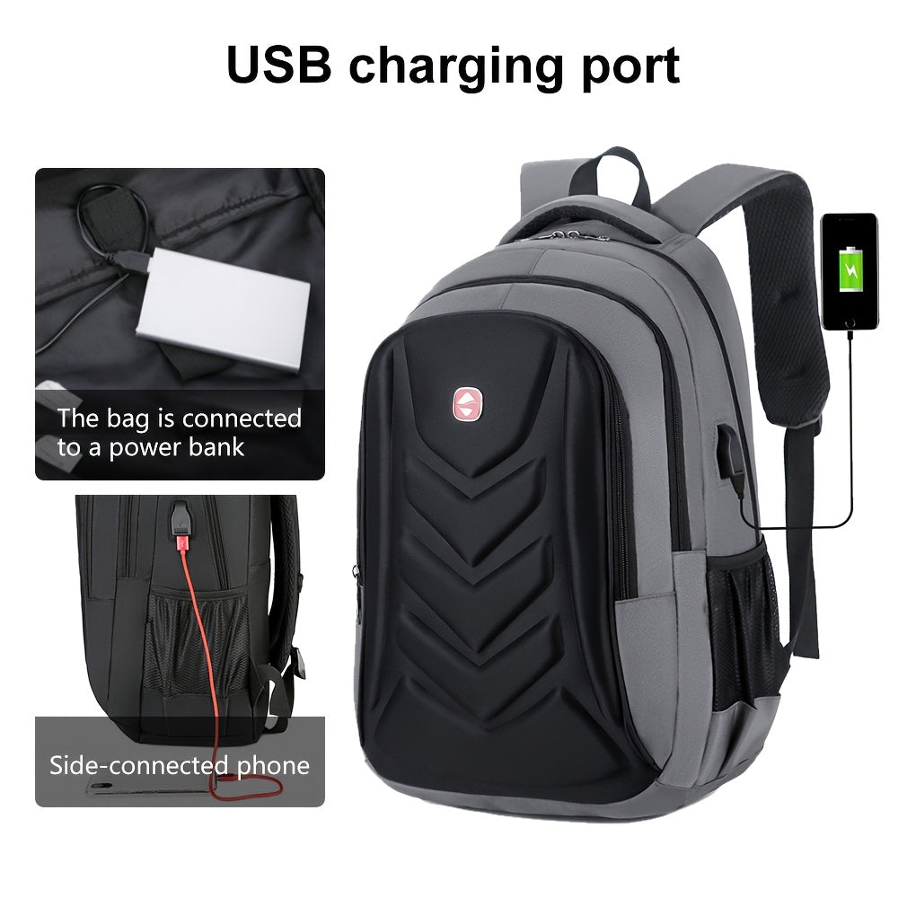 JUMAHE Men And Women Business Backpack Large Capacity Multi Functional Laptop Bag For School And Travel