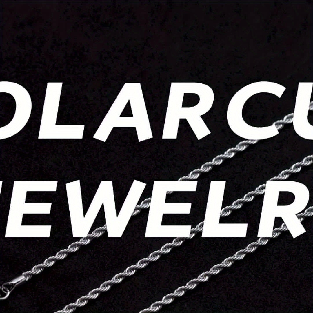 Hot Seller! Affordable 3mm Twisted Chain Necklace, Suitable For Both Teenager And Teenager. Perfect For Girlfriends, Mothers, Daughters. Suitable For Anniversaries, Birthdays And Special Occasions. The Perfect Gift For Boyfri