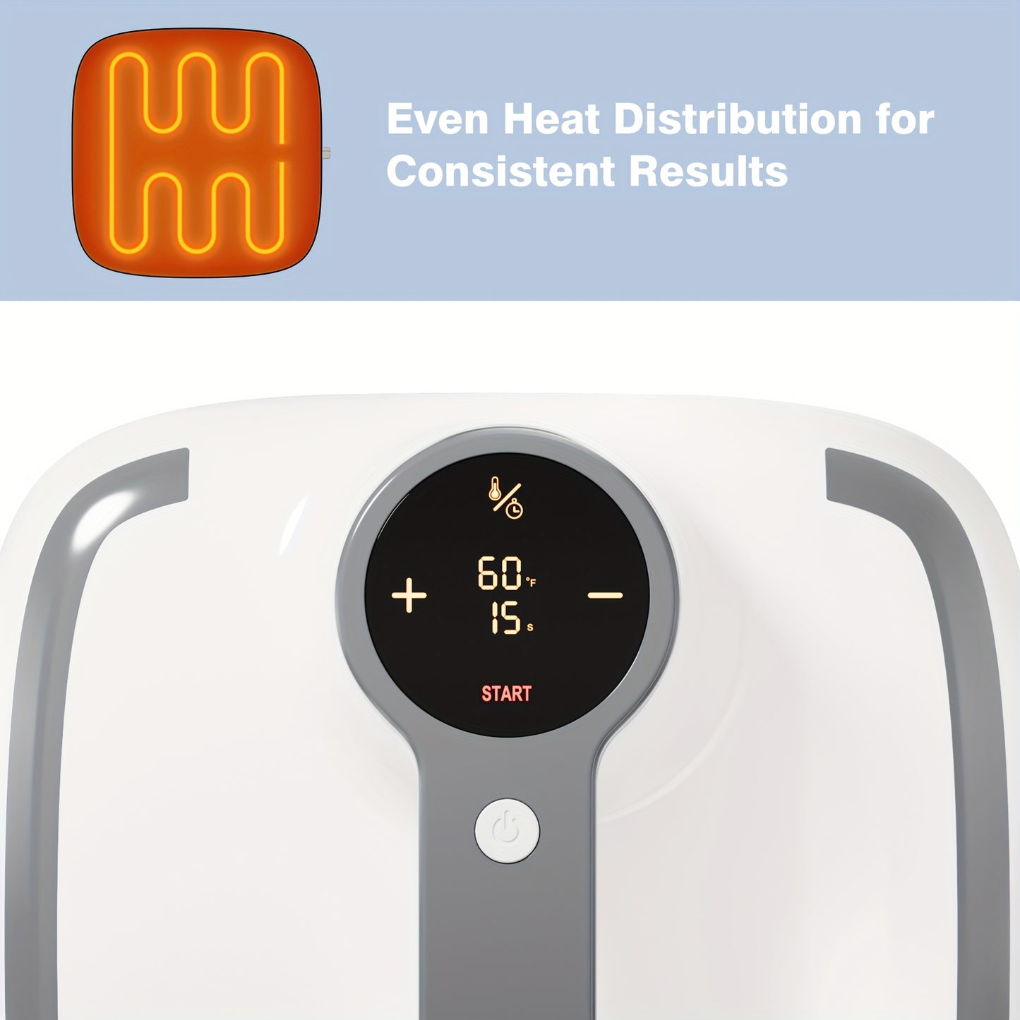 10X10 Inch Heat Transfer Press with Accurate Temperature Regulation, Suitable for T-Shirts, Bags, Hats, And Crafts, in Grey Color.