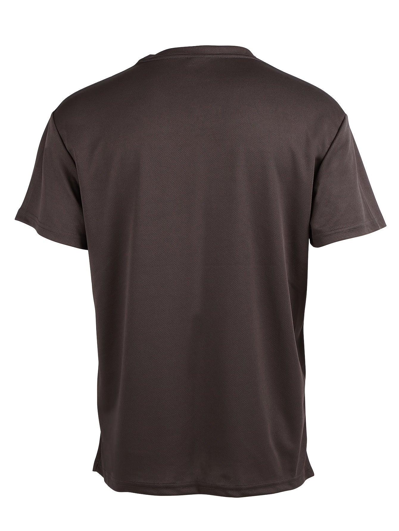 7pcs Men's Cotton Athletic T-Shirts - Comfortable, Moisture-Wicking Crew Neck Tees for Gym & Casual Wear, Perfect Gift Idea