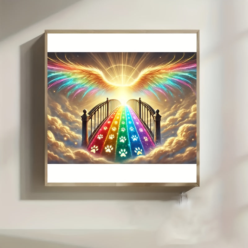 5DIY Diamond Art Painting Kit Round Diamond Mosaic Wall Art Craft Kit Accessories Home Wall Decoration Gift Frameless, Diamond Painting Kit Good Quality, Colourful Flowers Diamond Art, Diamond Art Theme People, Full Diamond P