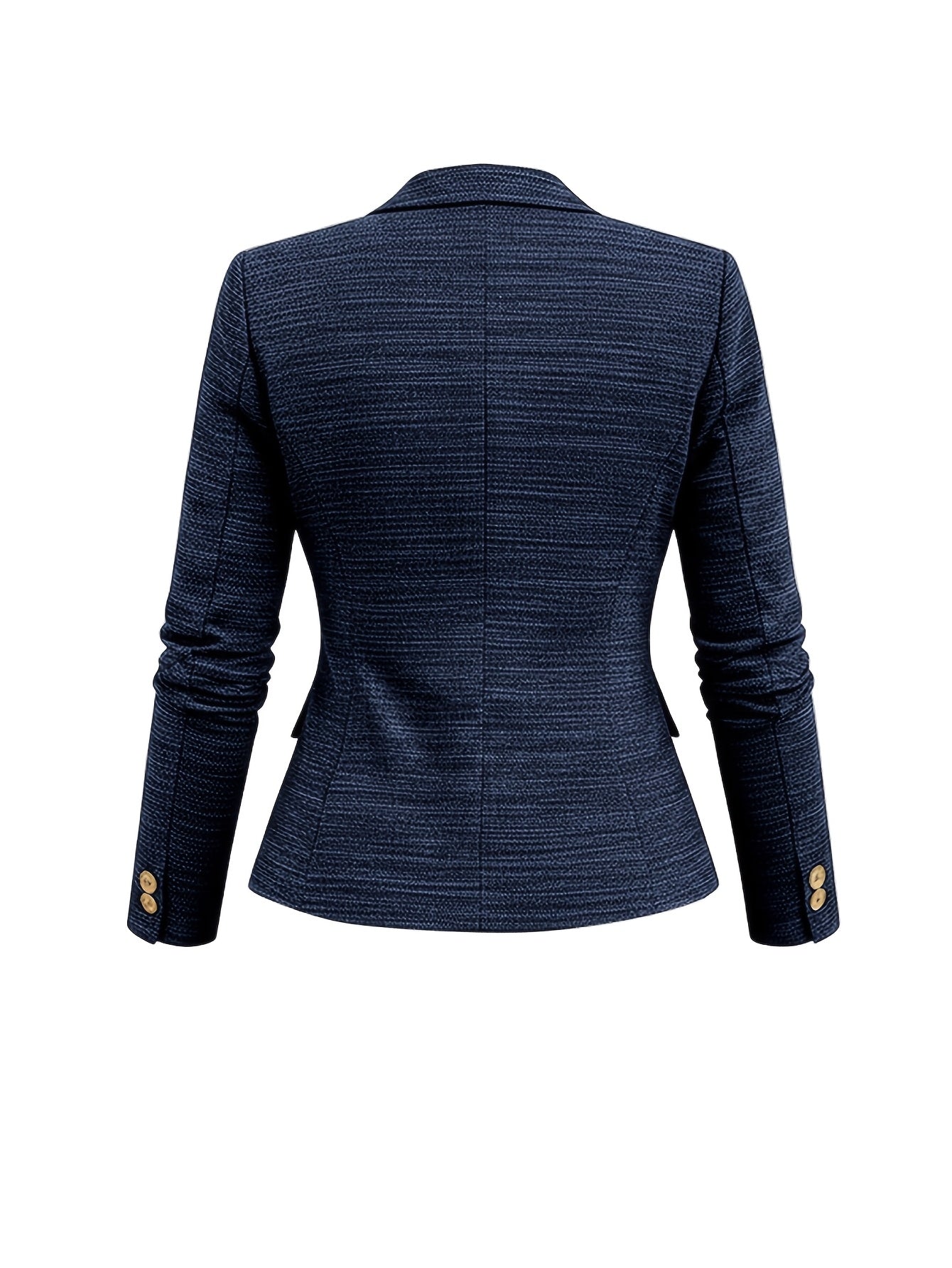 2pcs Set: Dark Gray Blazer + Pencil Skirt Suit for Women | Stylish and Professional Design, Suitable for the Workplace and Formal Occasions