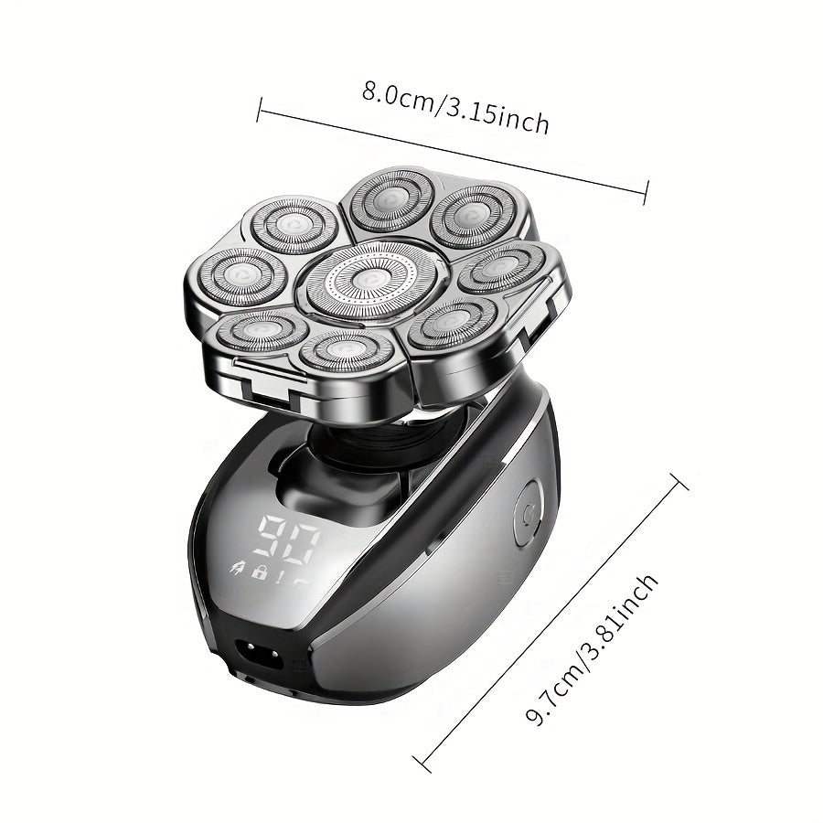 VOLTPANTHER Head Shaver for Men USB Rechargeable Wet Dry