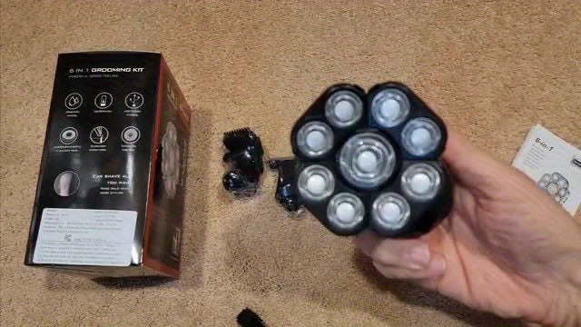 VOLTPANTHER Head Shaver for Men USB Rechargeable Wet Dry